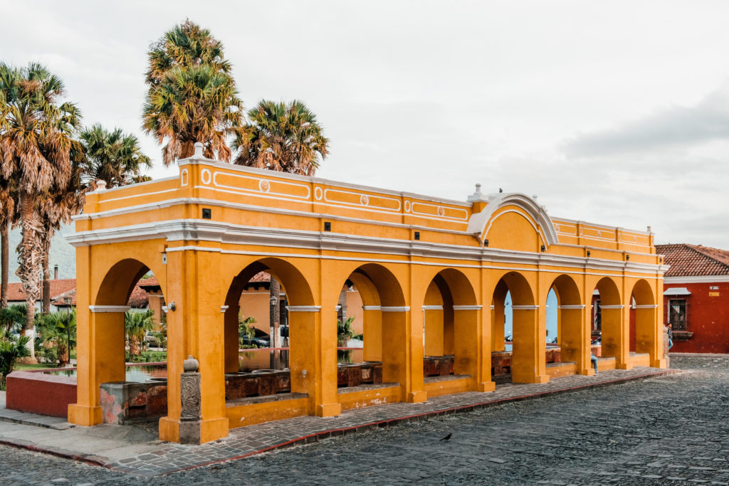Tanque La Union Photography Location in Antigua Guatemala. 